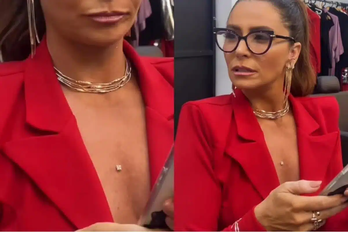 piercing giovanna Antonelli Estilo da delegada Helô em Travessia