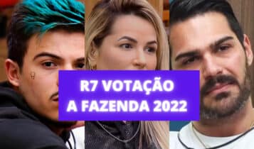 R7 votação da Fazenda 2022