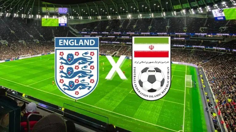 Assistir jogo da Inglaterra hoje online x Irã na Copa do Mundo 2022 ao vivo