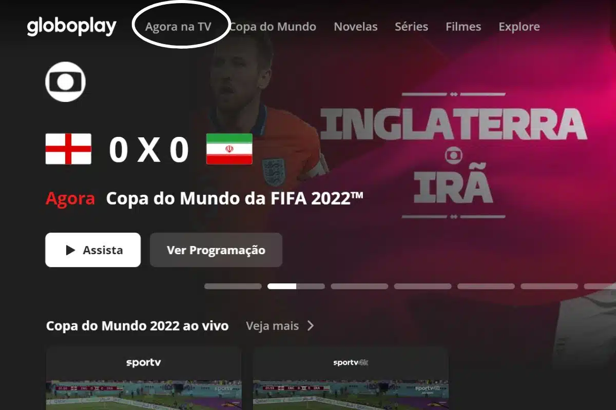 como assistir os jogos da copa pelo Globoplay