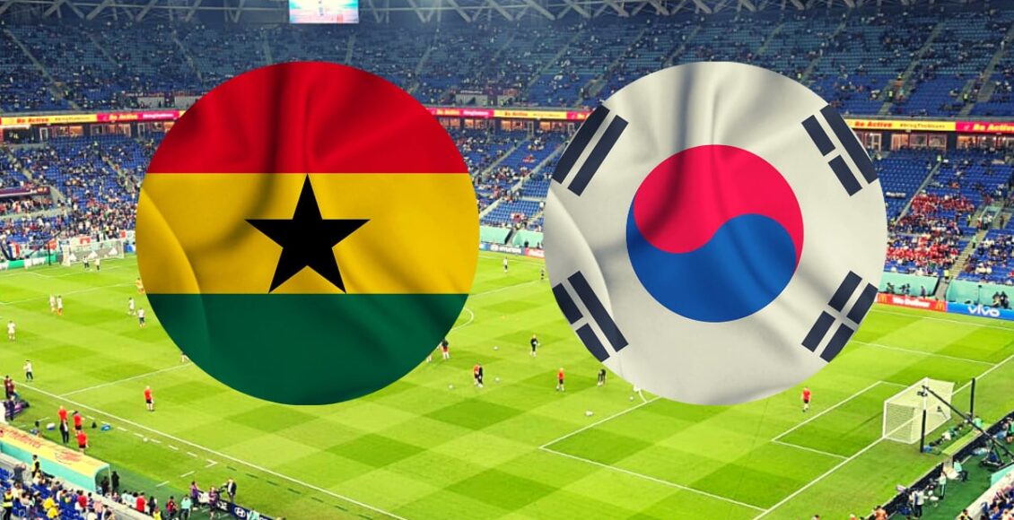 Que horas é o jogo de Gana hoje x Coreia do Sul na Copa do Mundo; onde vai passar online (28/11)