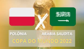 jogo da Polônia x Arábia copa do mundo