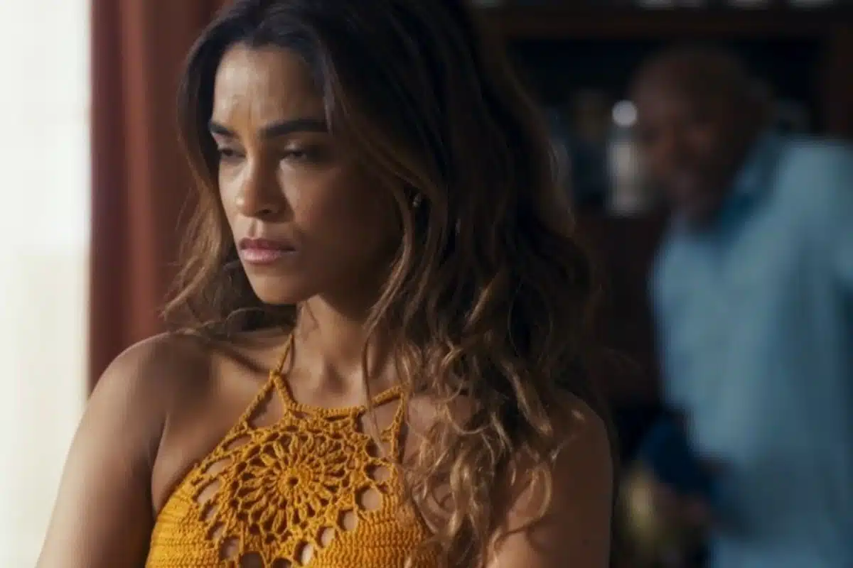 crochê de Brisa da novela Travessia