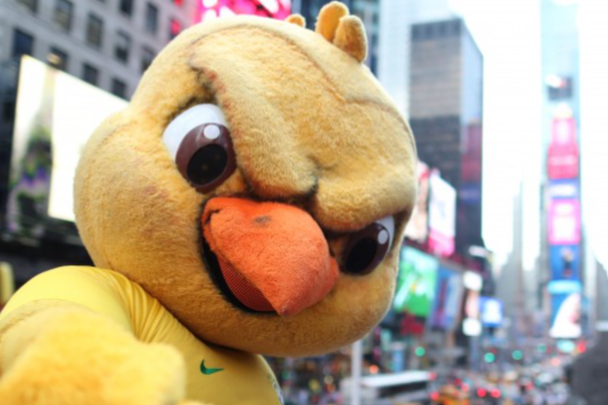 mascote da Seleção Brasileira 2022