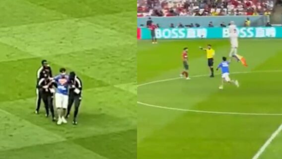O que aconteceu com o homem que invadiu o campo na Copa do Mundo do Catar com bandeira LGBT?