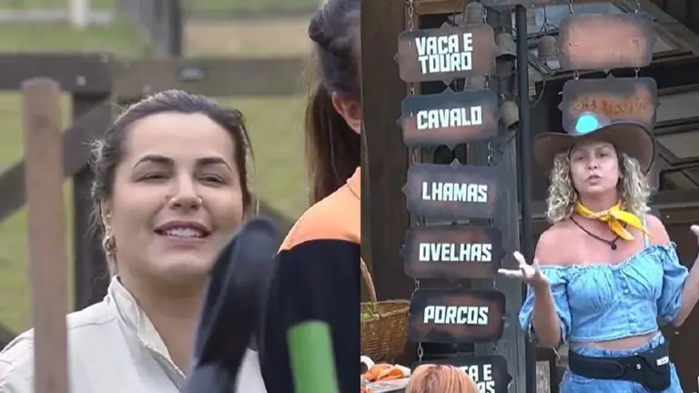 A Fazenda 2022: divisão de tarefas de Babi tem deboche de Deolane