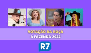 R7 votação da Fazenda 2022 + enquete quem sai hoje (10/11)
