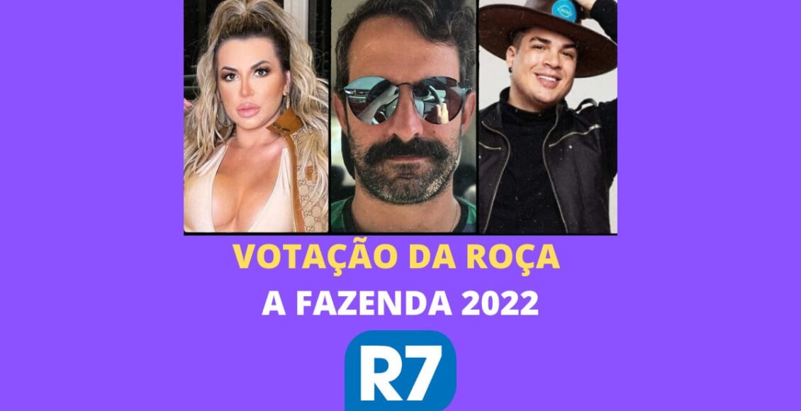 R7 votação da Fazenda 2022