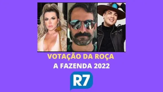 R7 votação da Fazenda 2022 + enquete quem sai hoje (03/11)