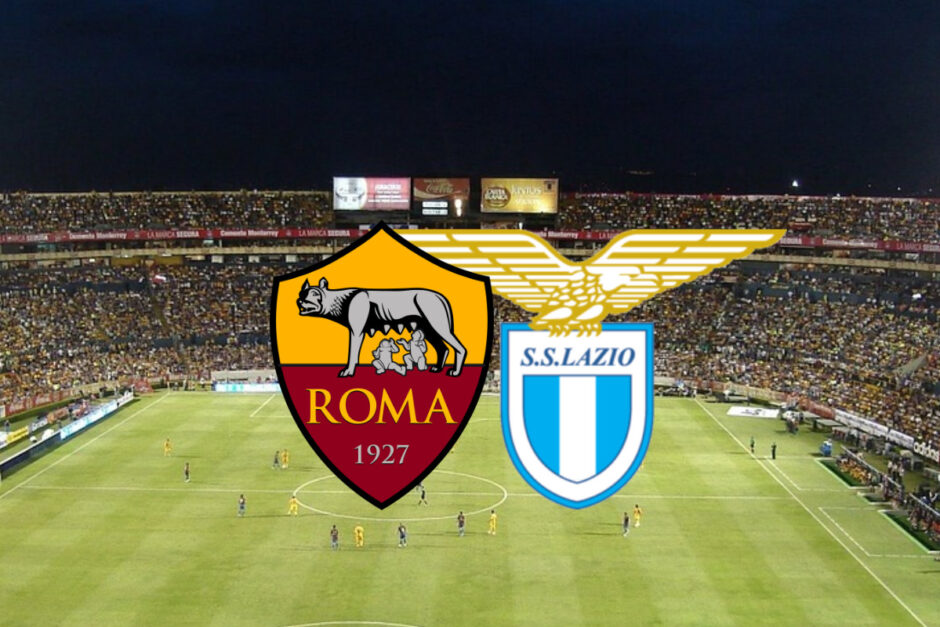 Jogo da Roma e Lazio hoje