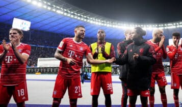 Jogo do Bayern de Munique hoje