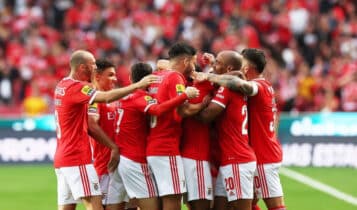 jogo do Benfica hoje