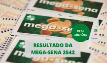 Resultado da Mega-Sena 2542