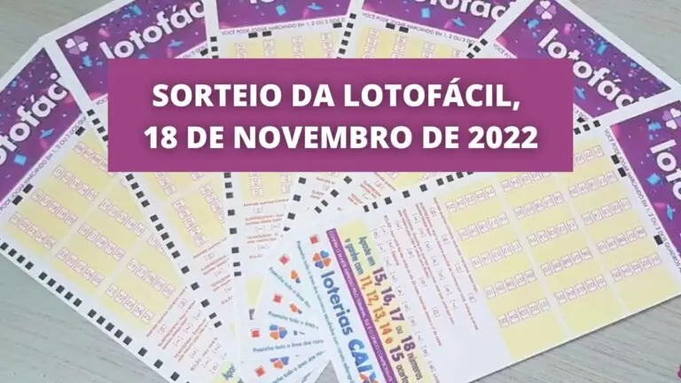Resultado Lotofácil 2666 de hoje, sexta-feira (18/11/22)