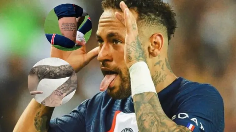 Tatuagem dos jogadores da Seleção Brasileira: veja 17 desenhos
