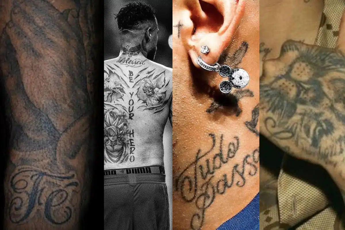 Tatuagem dos jogadores da Seleção Brasileira