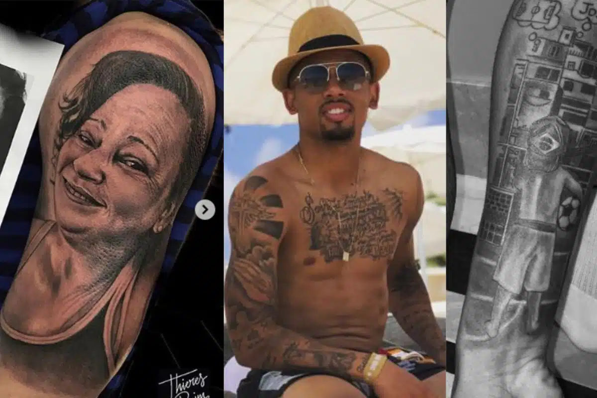 Tatuagem dos jogadores da Seleção Brasileira