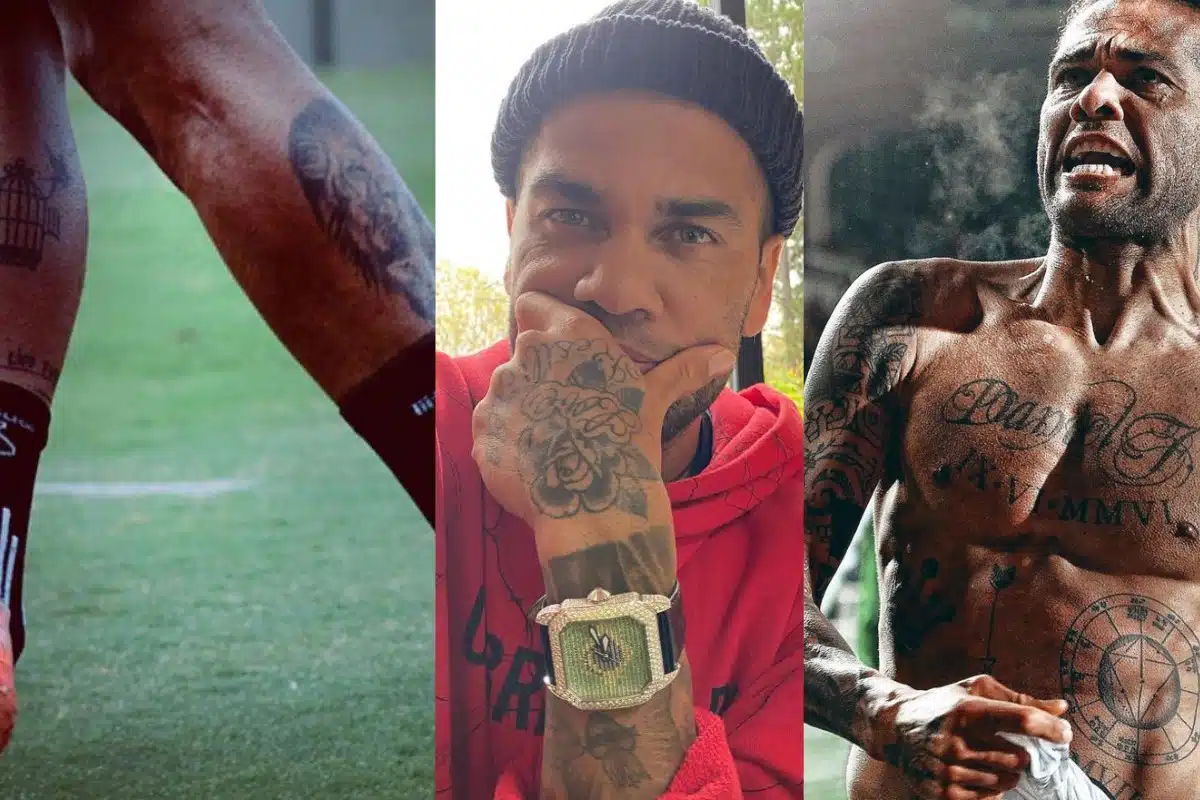 Tatuagem dos jogadores da Seleção Brasileira