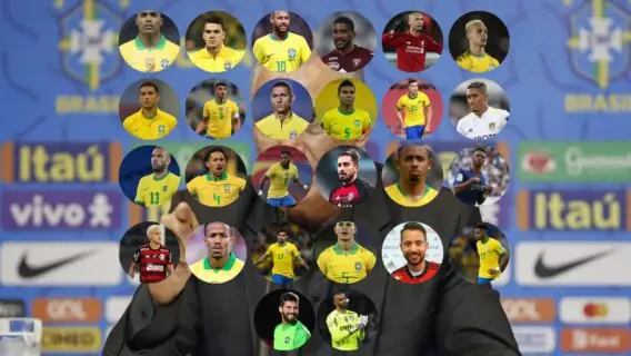 Quem são os 26 convocados da Seleção Brasileira para a Copa do Mundo 2022