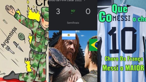 Veja os melhores memes da Argentina campeã da Copa do Mundo 2022