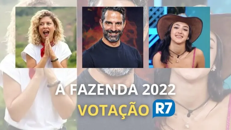 Enquete do R7: como votar na final da Fazenda 2022