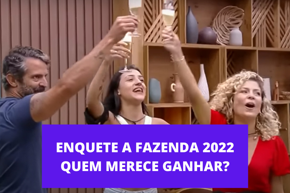 Enquete A Fazenda 2022: quem merece ficar na primeira roça