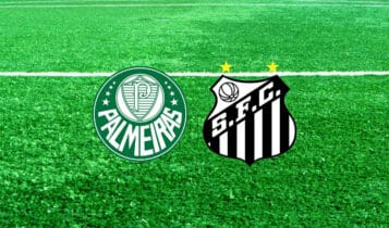 jogo do Palmeiras e Santos hoje