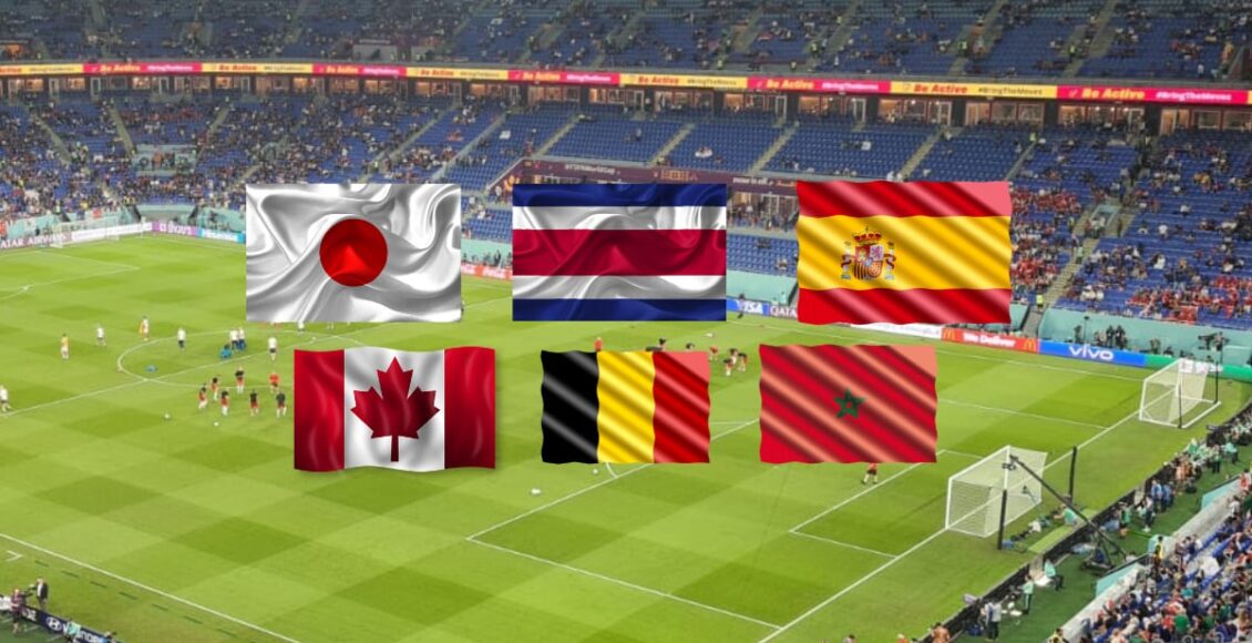 Jogos de hoje na Copa do Mundo