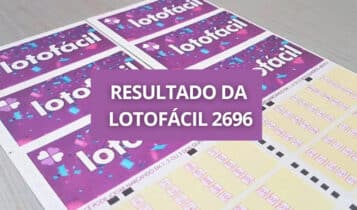 resultado da Lotofácil 2696
