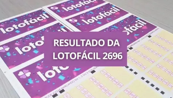Resultado da Lotofácil 2696: sorteio da Lotofácil de hoje (23/12)