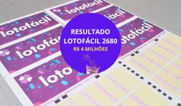 Resultado Lotofácil 2680