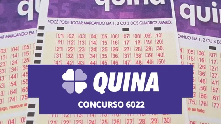 Resultado da Quina da segunda, concurso 6022 de hoje (12/12/22)