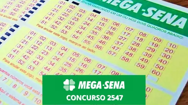 Resultado da Mega-Sena de sábado, concurso 2547 (10/12/2022)