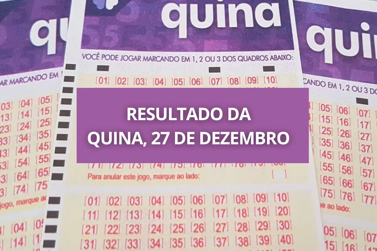 Resultado da Quina de hoje