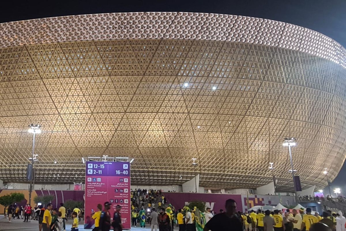 estádio da semifinal da Copa do Mundo