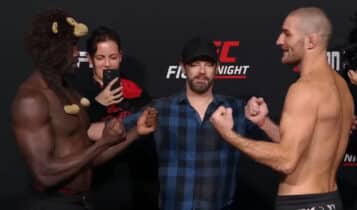 ufc hoje