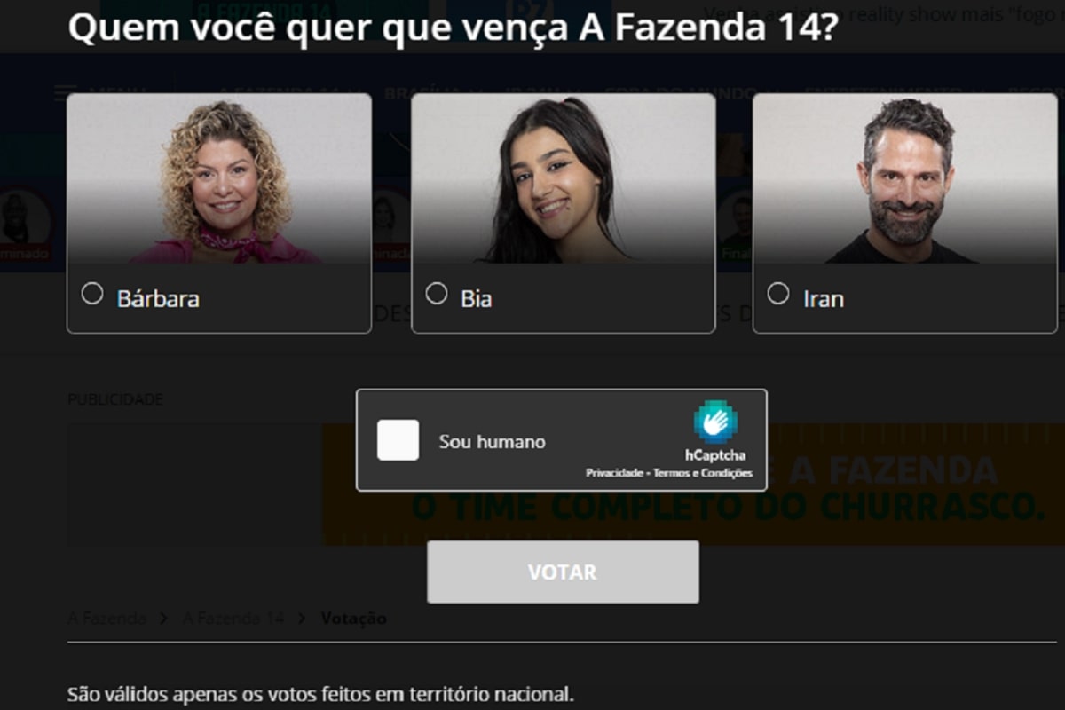 votação