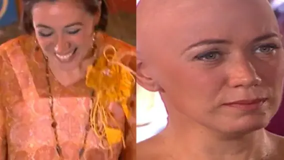 Bárbara volta careca e acaba com casamento de Jezebel e Vivaldo