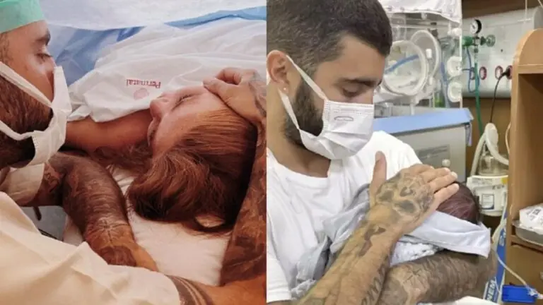 Como está a filha recém nascida de Pedro Scooby, ex de Luana Piovani