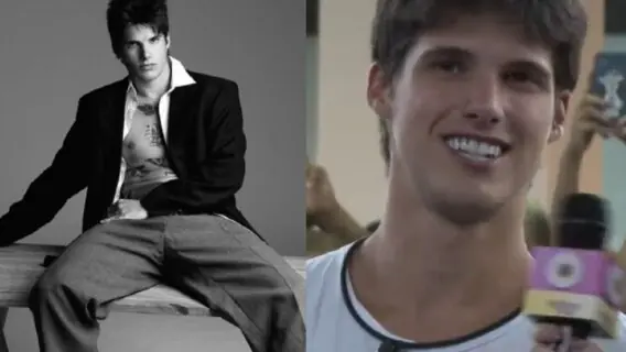 BBB 23: Gabriel Tavares é modelo e está na Casa de Vidro