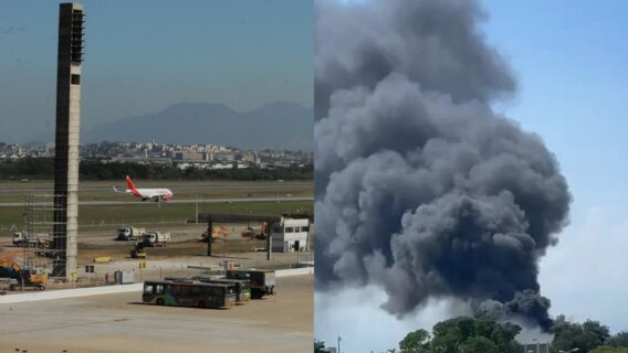 Incêndio atinge no aeroporto Galeão no Rio? Entenda o que aconteceu