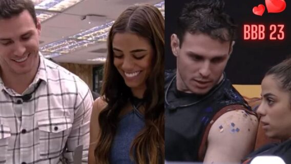 BBB 23: web shippa a jogadora de vôlei Key e Gustavo, o agroboy