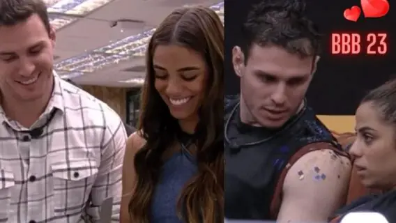 BBB 23: web shippa a jogadora de vôlei Key e Gustavo, o agroboy