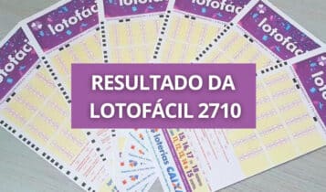 Resultado Lotofácil 2710