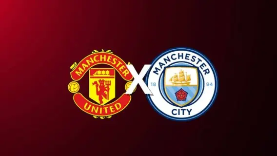 Manchester United x Manchester City se enfrentam neste sábado (14/01/23)