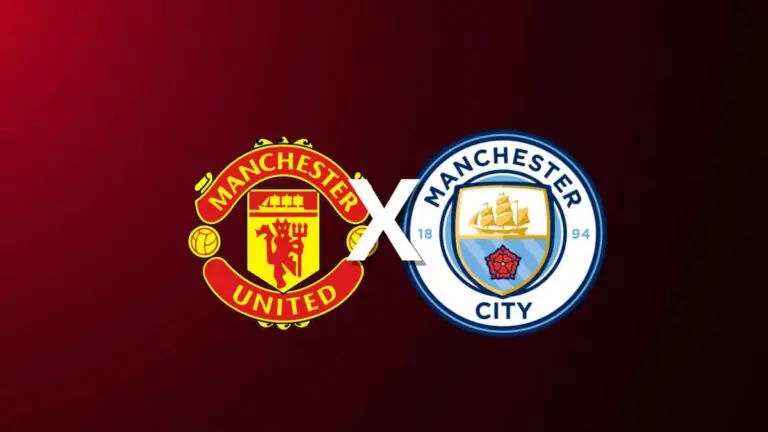 Manchester United x Manchester City se enfrentam neste sábado (14/01/23)