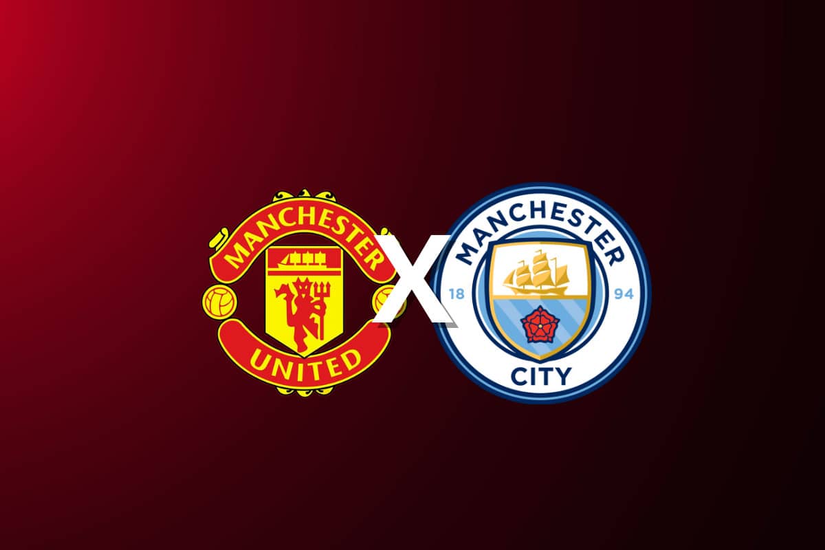 Manchester United x Manchester City se enfrentam neste sábado (14/01/23)
