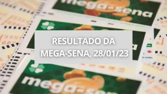 Resultado da Mega-Sena de sábado, concurso 2559 (28/01/2023)