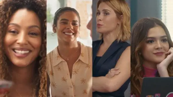 Idade da Carolina Dieckmann e outras musas da novela Vai na Fé