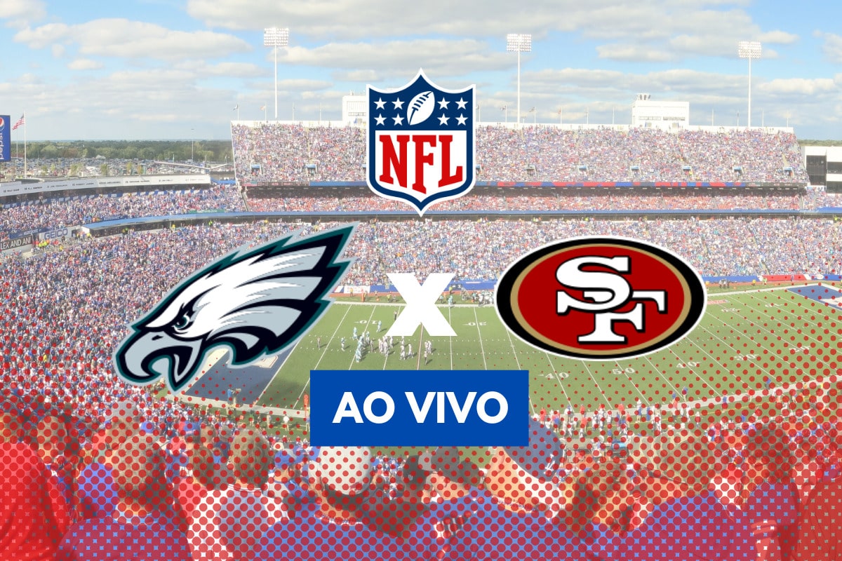 Como assistir o jogo do Eagles x 49ers hoje na NFL